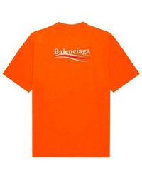 Balenciaga - Large Fit T-Shirt 'Fluo' - Lyst