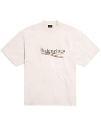 Balenciaga - Political Stencil T-Shirt - Lyst