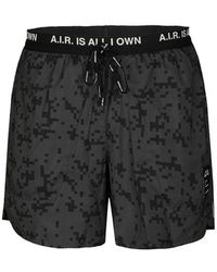 Nike - Alphabet Pattern Loose Lacing Sports Shorts - Lyst