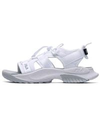 Fila - Athletics Velcro Outdoor Open Toe Flat Heel Fashion Sports Sandals - Lyst
