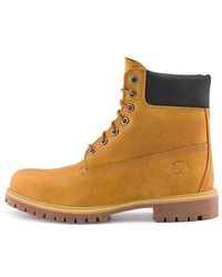 Timberland - Premium 6-Inch Waterproof Boot 'Wheat Nubuck' - Lyst