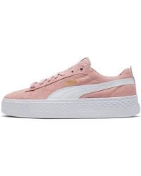 PUMA - (Wmns) Smash Platform Sd 'Bridal Rose' - Lyst