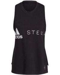 adidas - (Wmns) By Stella Mccartney Sportswear Logo Tank Top - Lyst