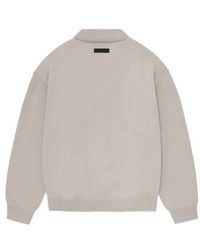 Fear Of God - Fw23 Knit Polo Shirt Cloud' - Lyst