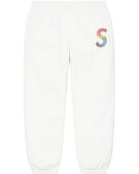 Supreme - X Swarovski S Logo Sweatpants - Lyst