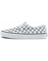 Vans - Authentic Low Tops Casual Skateboarding Shoes White - Lyst