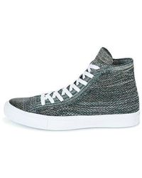 Converse Chuck Taylor All Star X Nike Flyknit High Top Shoe in Black for  Men | Lyst