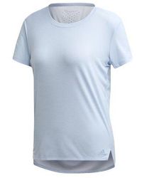adidas - (Wmns) Training Sports Round-Neck Short-Sleeve Tee - Lyst