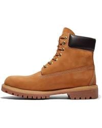 Timberland - Premium 6 Inch Waterproof Boot 'Wheat Nubuck' - Lyst