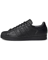 adidas - Superstar 'Allover Debossed Trefoils - Lyst