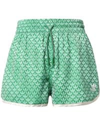 adidas - (Wmns) Adicolor High Waist Monogram Short - Lyst