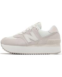 New Balance - (Wmns) 574+ 'Sea Salt Turtledove' - Lyst