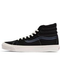 Vans - Sk8-Hi Lx Suede Canvas Dress' - Lyst