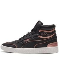 PUMA - (Wmns) Ralph Sampson Mid Metal Rose' - Lyst