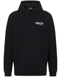 Balenciaga - Political Campaign Hoodie Medium Fit - Lyst