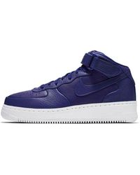 Nike - Lab Air Force 1 Mid 'Concord' - Lyst