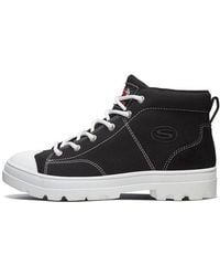 Skechers - (Wmns) Roadies High-Top Canvas Shoes - Lyst