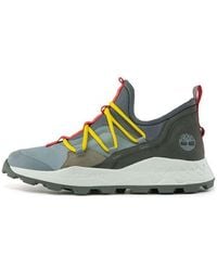 Timberland - Brooklyn Leather And Fabric Oxford Trainers 'Medium Mesh With' - Lyst