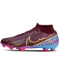 Nike - Kylian Mbapp X Mercurial Superfly 9 Academy Fg Mg 'Dark Beetroot' - Lyst