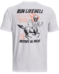 Under Armour - Run Like Hell T-Shirt - Lyst