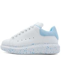McQueen - (Wmns) Larry Oversized Low-Top Sneakers Sky' - Lyst