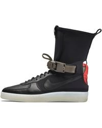 Nike - Acronym X Lab Air Force Downtown 1 Hi Sp 'black Olive' - Lyst