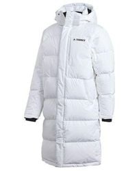 adidas - Outdoor Casual Sports Hooded Down Jacket Couple Style - Lyst