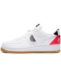 Nike - X Nba Air Force 1 '07 Lv8 Bright Crimson' - Lyst