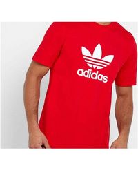adidas - Originals Classic Large Logo Printing Short Sleeve - Lyst