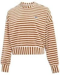 PUMA - Striped Knitted Sweater - Lyst