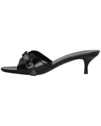 Balenciaga - (Wmns) Cagole 50Mm Sandals Arena Lambskin' - Lyst