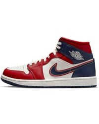 Nike - (Wmns) 1 Mid Se 'Usa' 2022 - Lyst