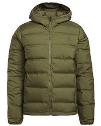 adidas - Helionic Hooded Down Jacket - Lyst