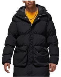 Nike - Logo Zipper Mid-Length Down Jacket Asia Sizing - Lyst