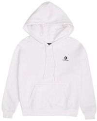 Converse - Embroidered Star Chevron Pullover Hoodie Bb - Lyst