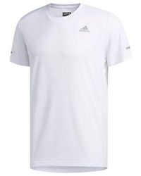 adidas - Run It Tee M Logo Training Sports Short Sleeve - Lyst