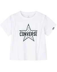 Converse - (Wmns) Logo Printed T-Shirt - Lyst