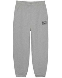 Nike - X Stussy Sweatpants 'Dark Heather' - Lyst