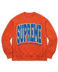 Supreme - Cities Arc Crewneck Logo - Lyst