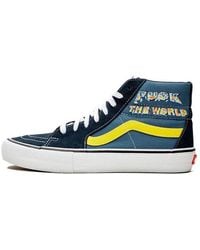 Vans - Supreme X Sk8-Hi 'Fuck The World - Lyst