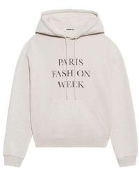 Balenciaga - (Wmns) Ss21 Fashion Week Shrunk Hooded Sweatshirt - Lyst