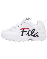 Fila - Disruptor 2 Low Top Shoes White - Lyst