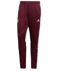 adidas - Mufc Travel Pnt Manchester United Soccer/Football Sports Long Pants - Lyst