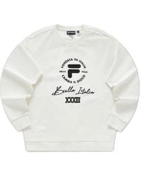 Fila - Logo Printed Sweater - Lyst