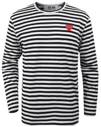 COMME DES GARÇONS PLAY - Cdg Play Striped - Lyst