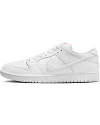 Nike - Sb Dunk Low Pro 'Triple' - Lyst