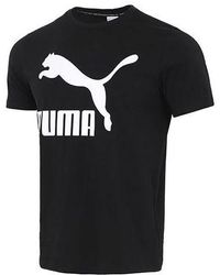 PUMA - Classics Logo T-shirt - Lyst