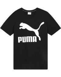 PUMA - Casual Sports Round Neck Breathable Short Sleeve - Lyst