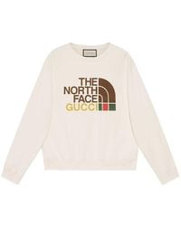 Gucci - X The North Face Cotton Sweatshirt - Lyst