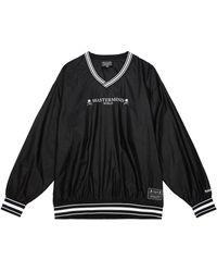 Mitchell & Ness - X Mastermind Nylon Pullover Sweatshirt - Lyst